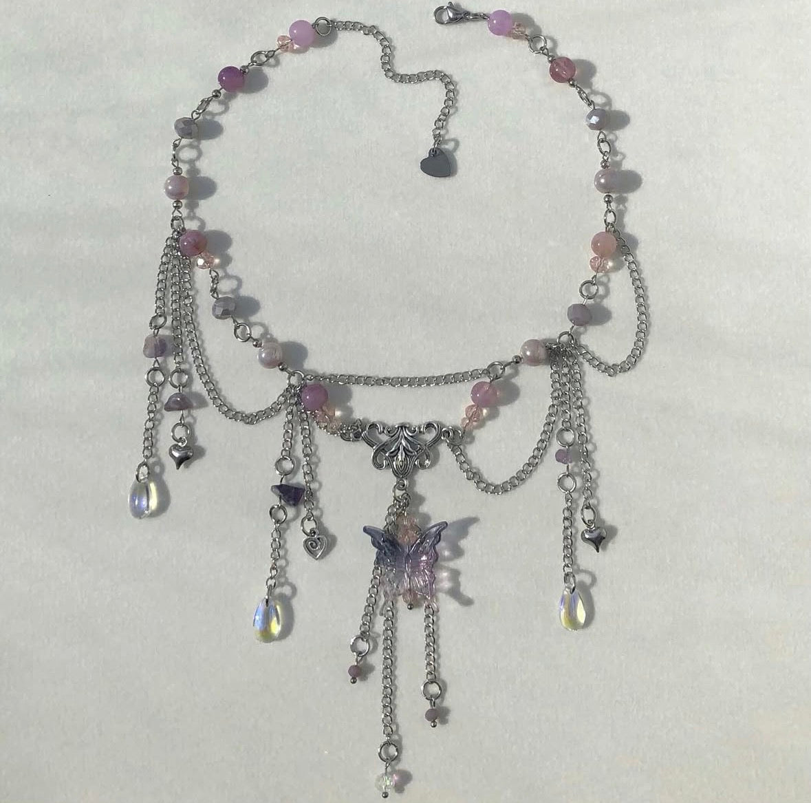 Celeste Amethyst Necklace