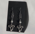 Chainmail Bow Earrings