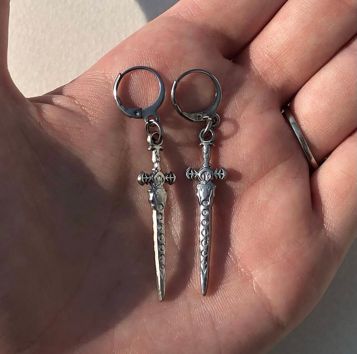 Dagger Earrings