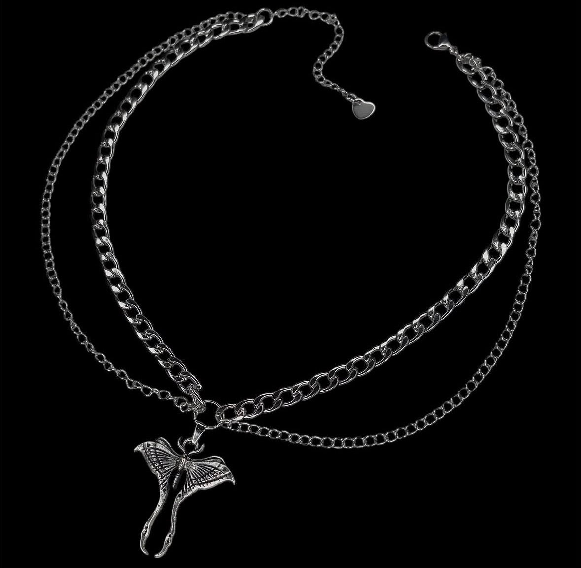 Moon Moth Necklace