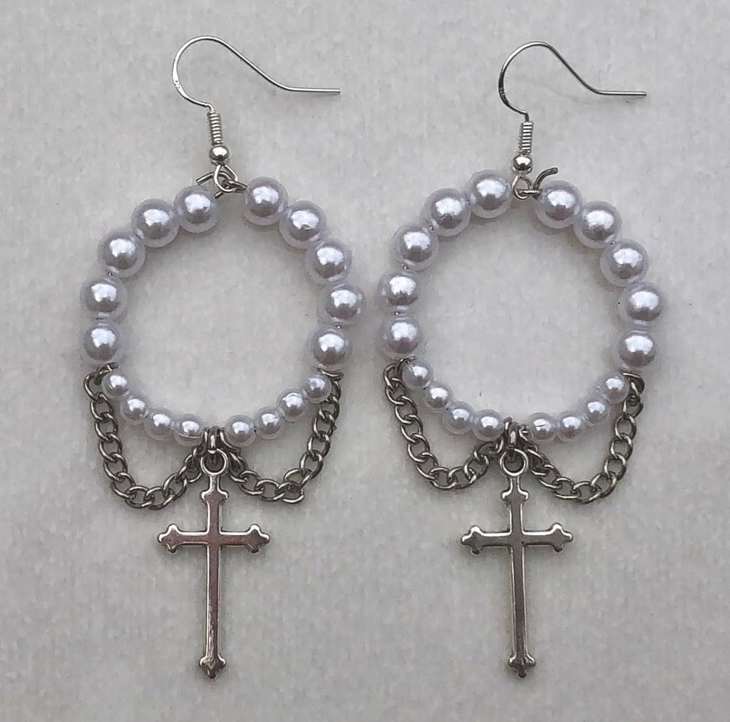 Pearl Ring Earrings