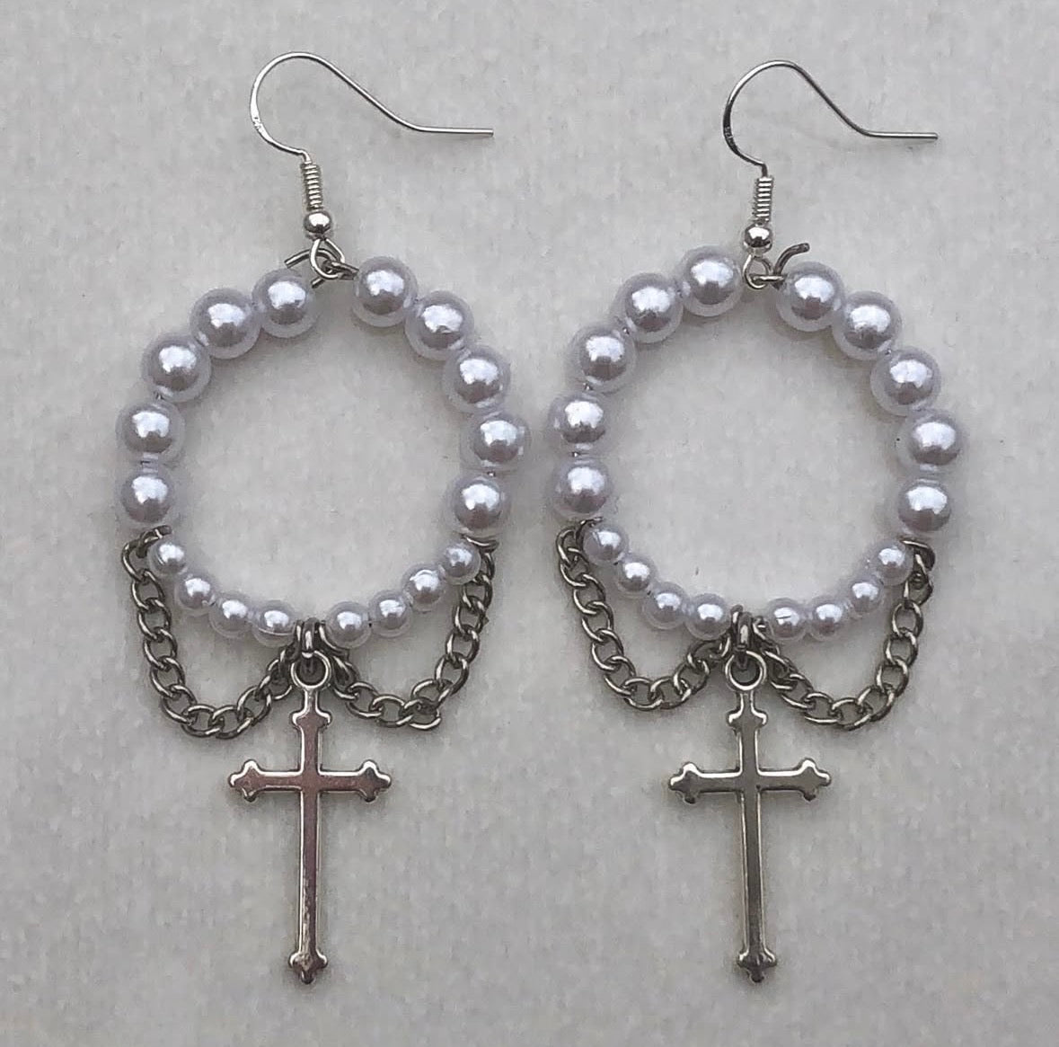 Pearl Ring Earrings