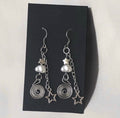Swirly Star Earrings