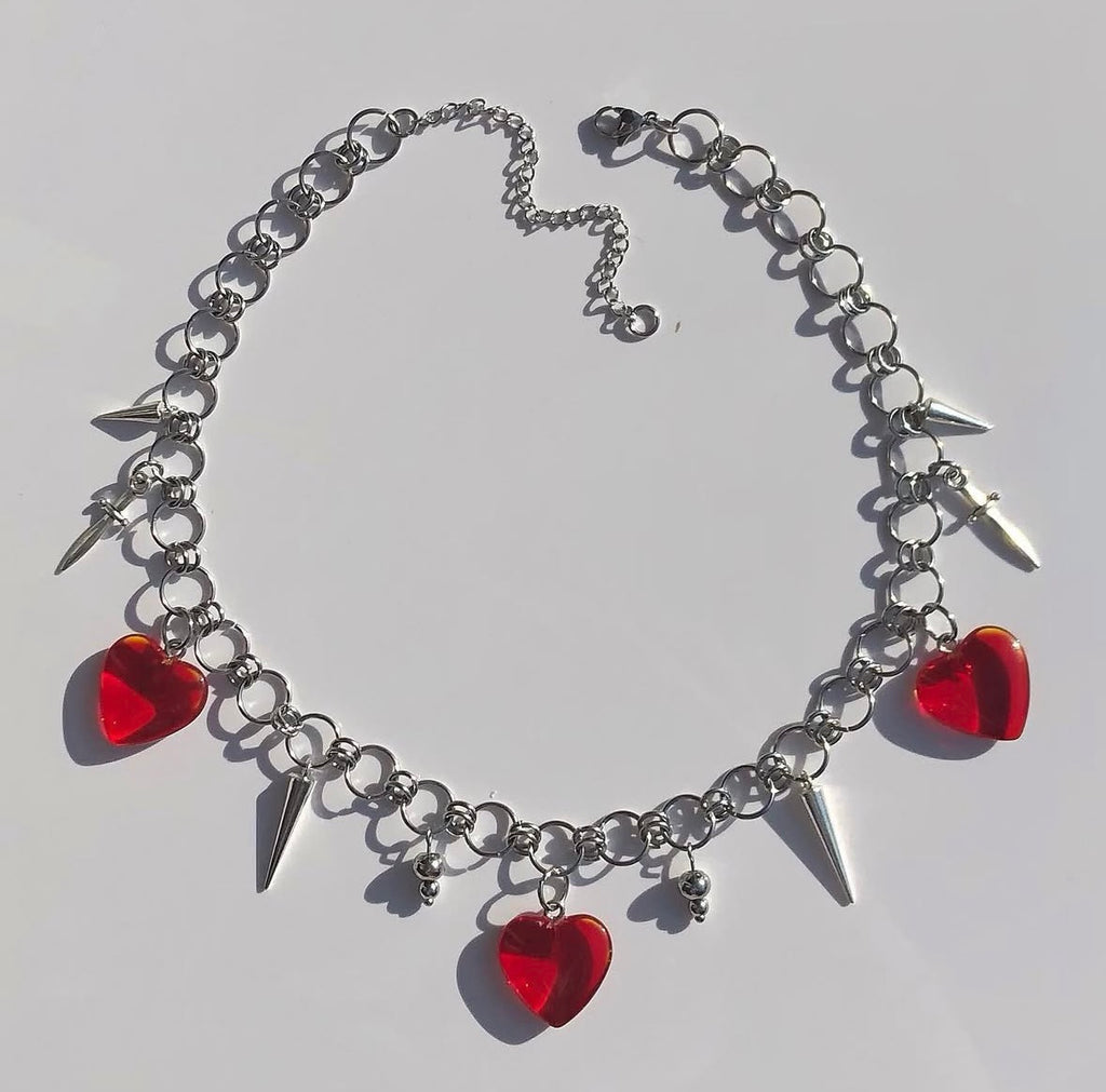 Three Of Hearts Necklace