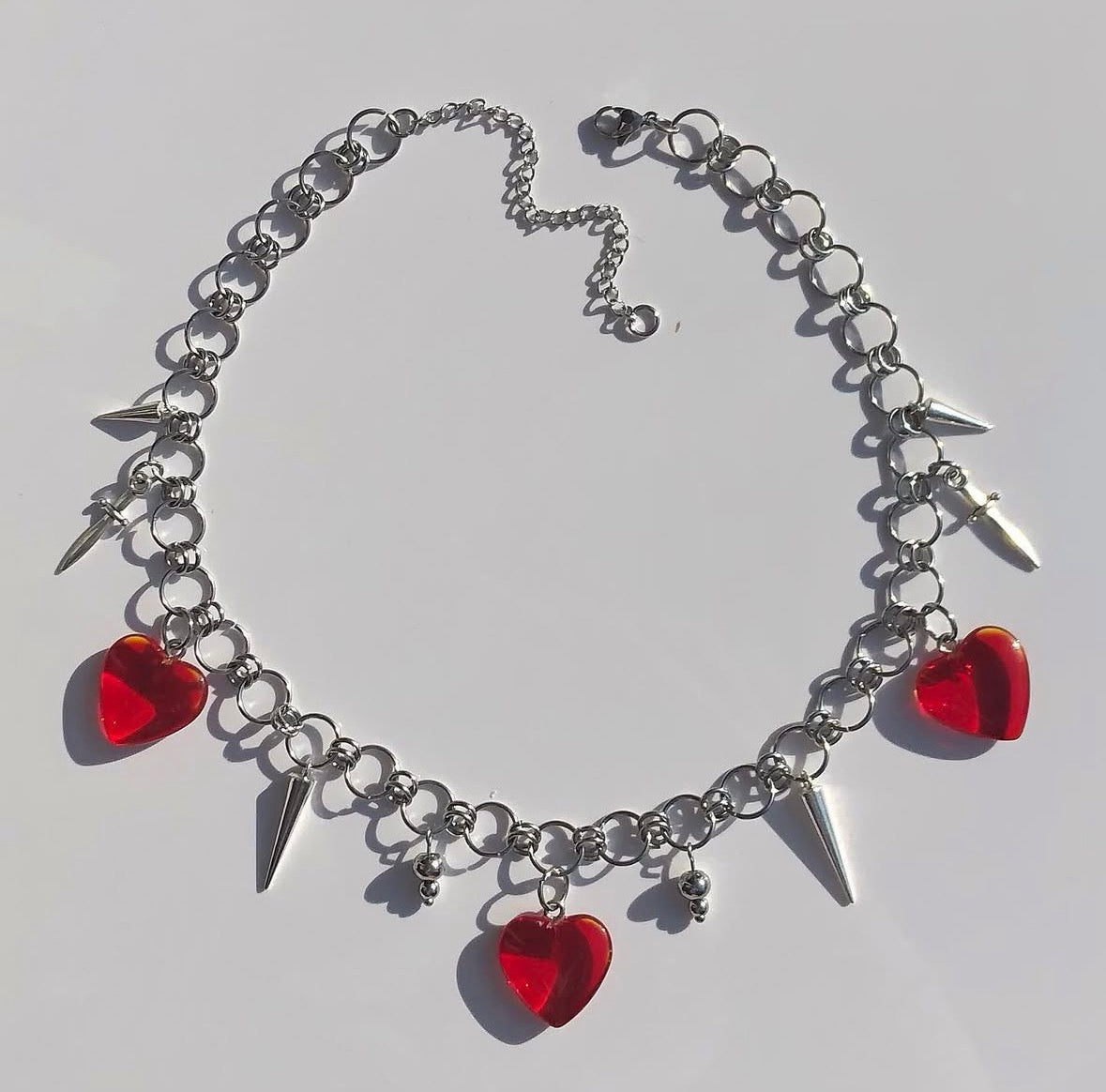 Three Of Hearts Necklace