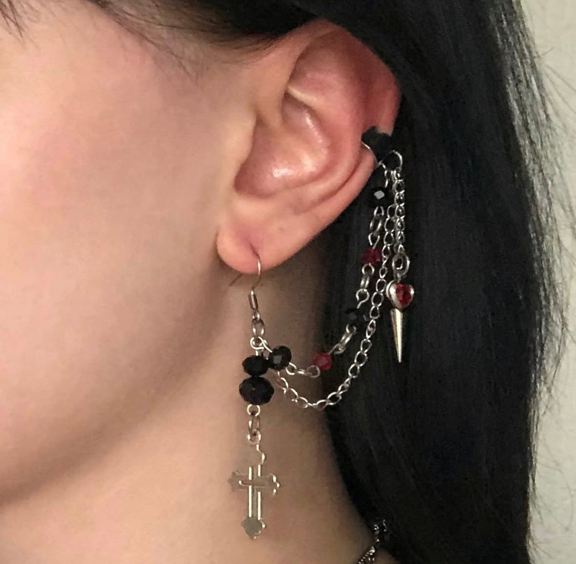 Goth Earring Cuff