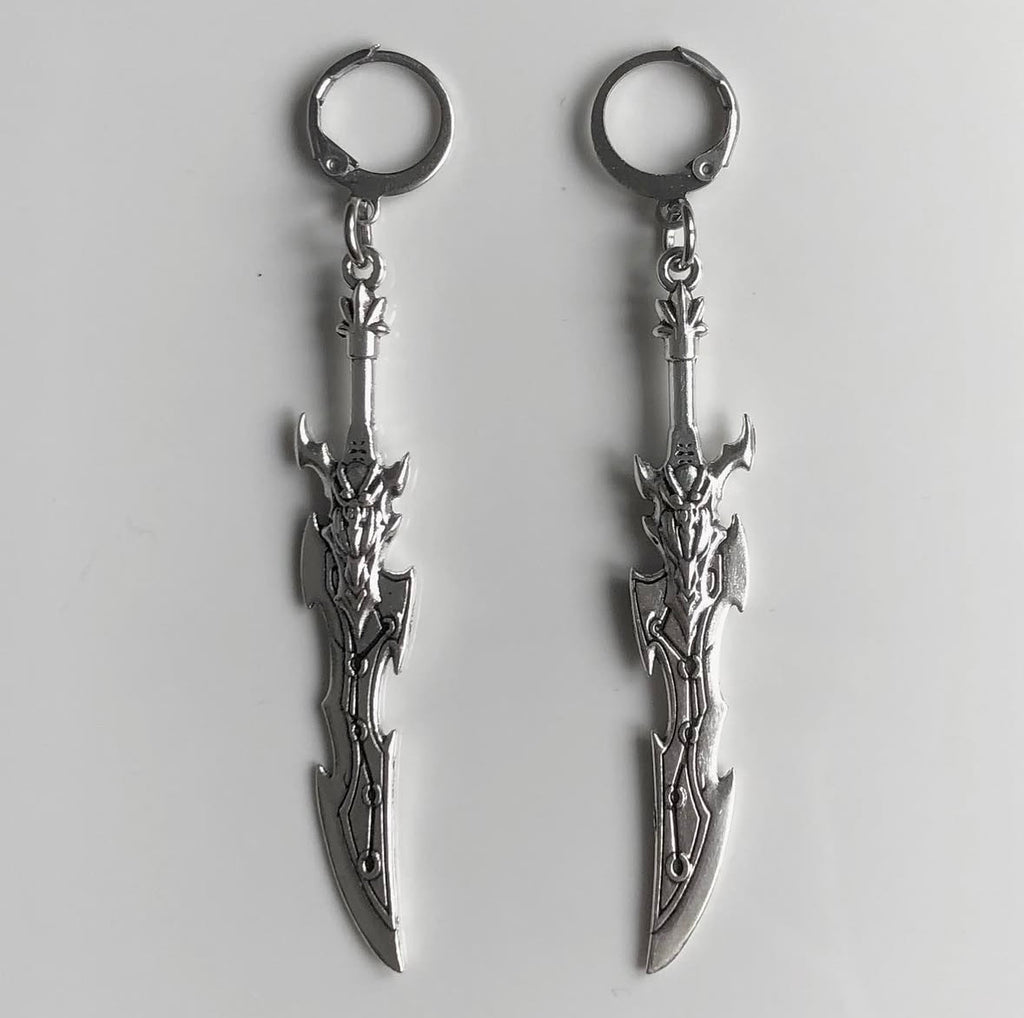 Tribal Sword Earrings