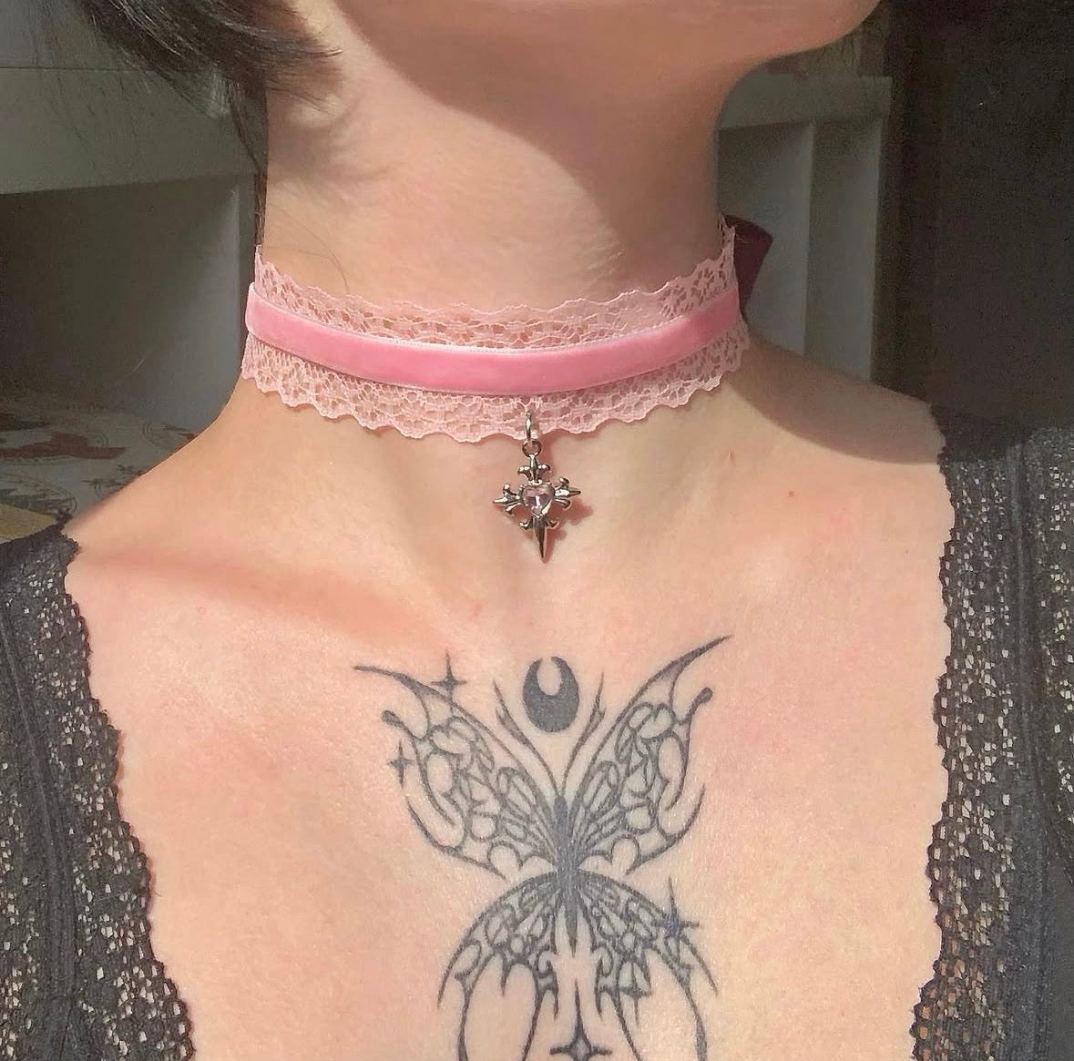 Tallulah Lace Choker