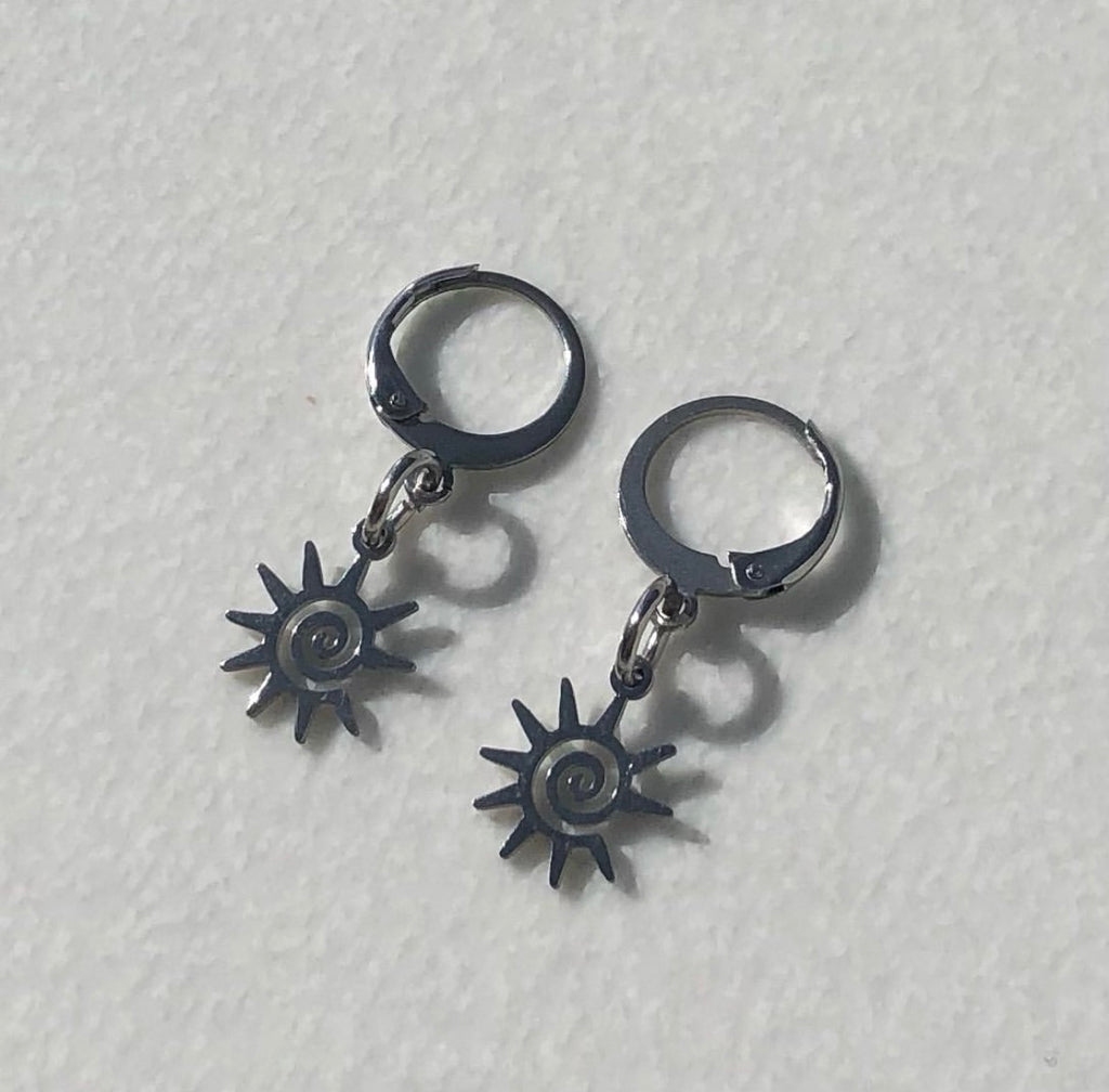 Swirly Sun Earrings