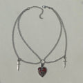 Two Of Swords Necklace