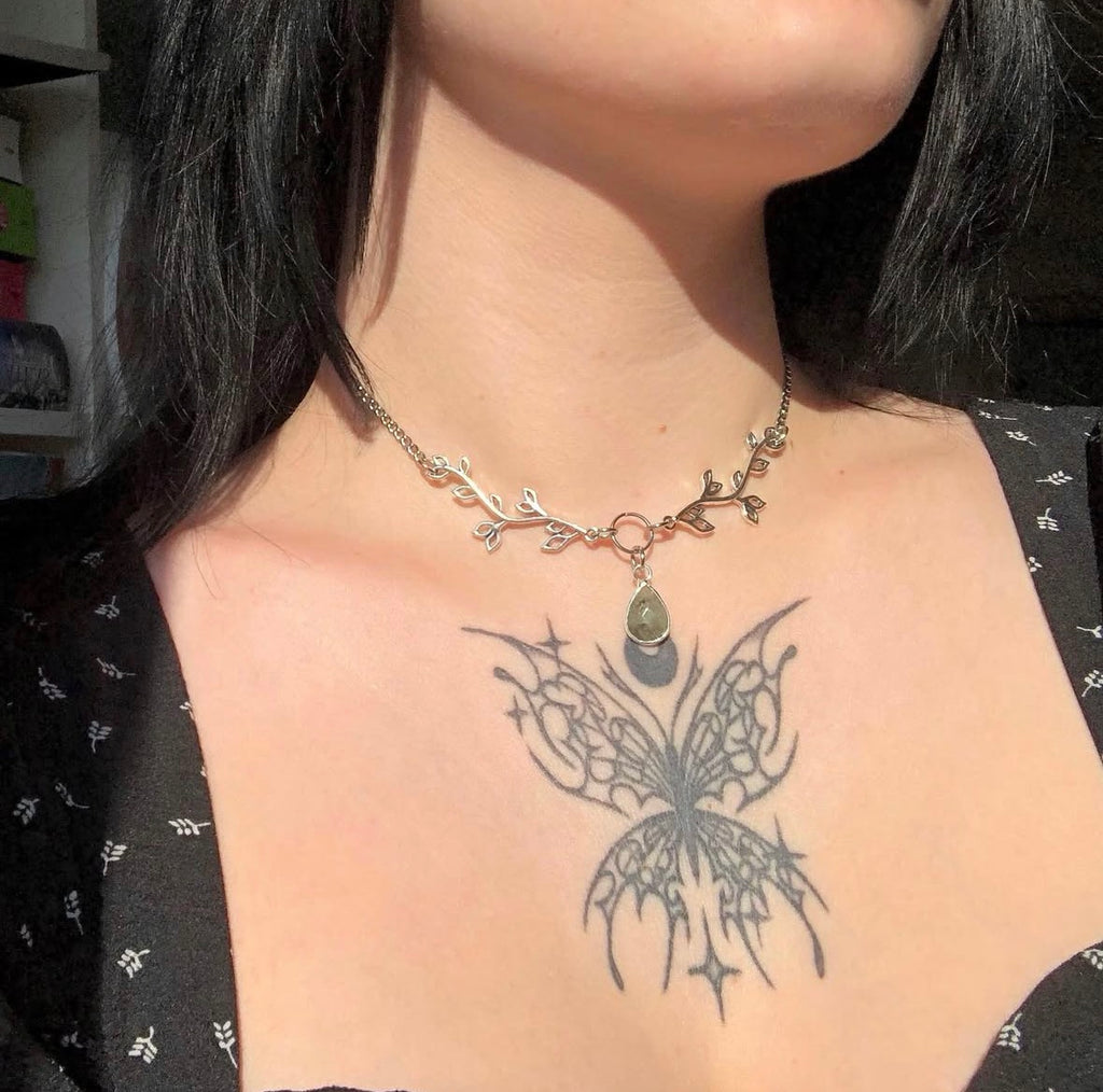Crystal Branch Necklace
