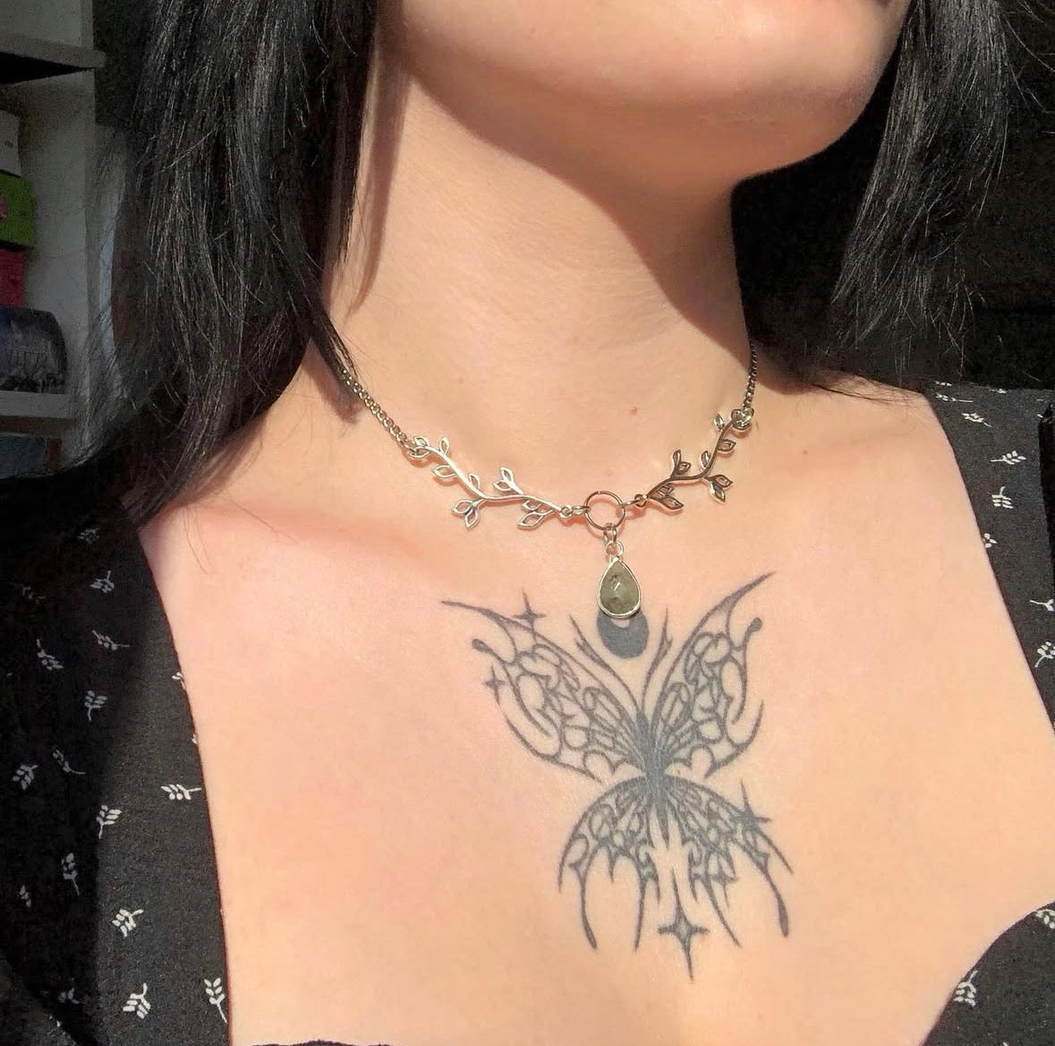 Crystal Branch Necklace