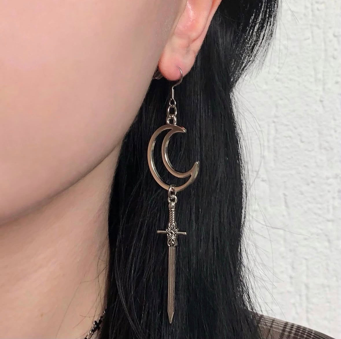 Luna Sword Earrings