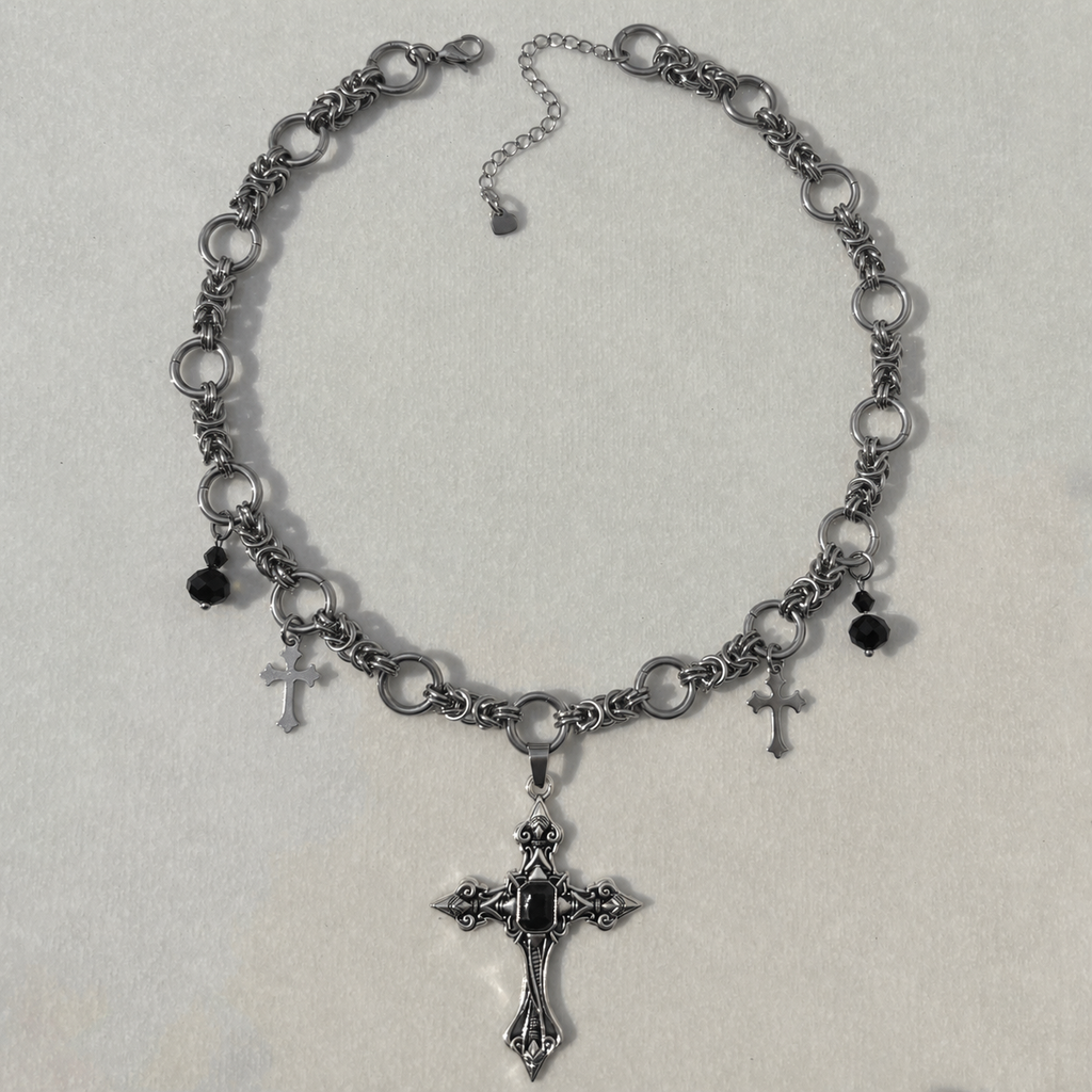 Vespera Chainmail Necklace